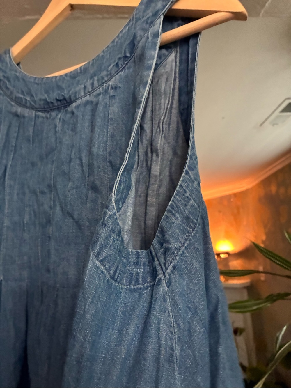 Maeve Veggie Sleeveless V-Neck Dress with Colorful Vegetable Embroidery - Picture 4 of 7